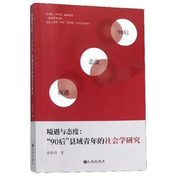 境遇与态度：“90后”县域青年的社会学研究 PDF下载 免费 电子书下载