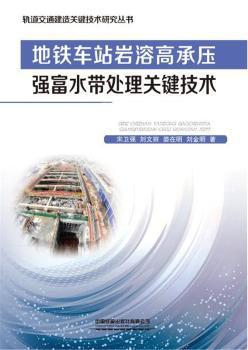 地铁车站岩溶高承压强富水带处理关键技术 PDF下载 免费 电子书下载