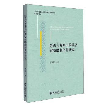 跨语言视角下的英汉省略限制条件研究 PDF下载 免费 电子书下载